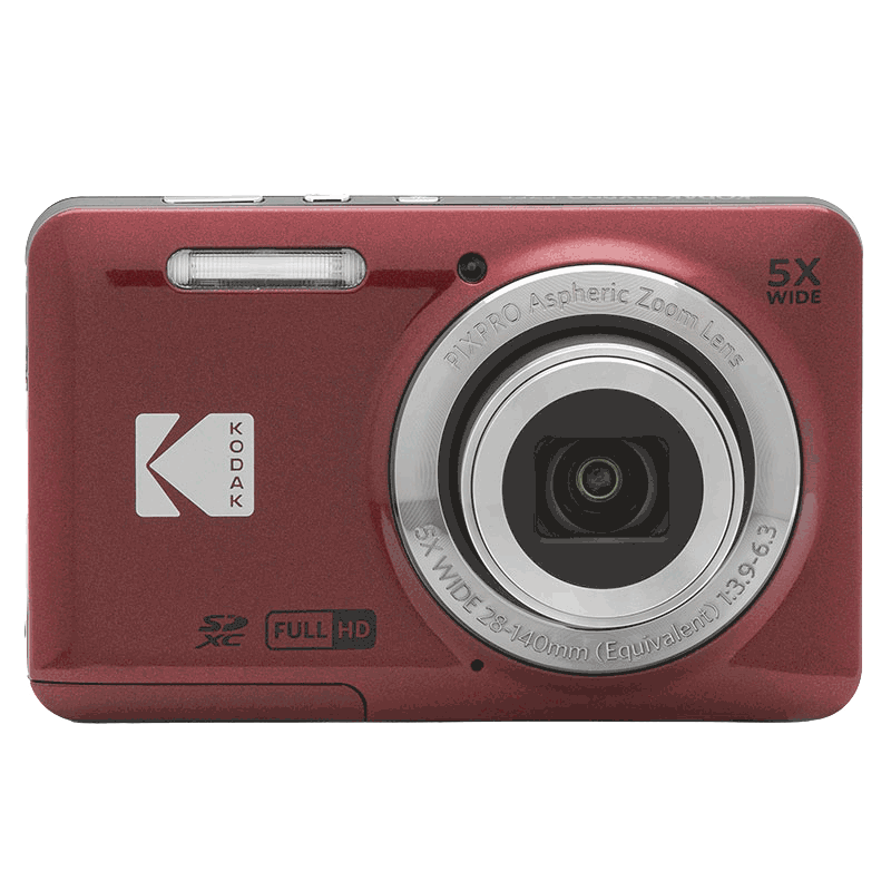 KODAK PixPro FZ55 Compact Camera, Κόκκινη